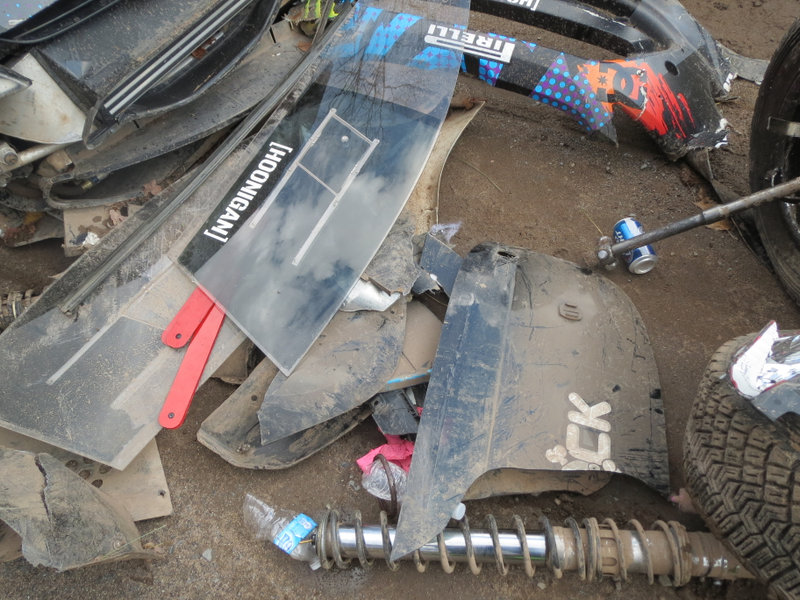 Illustration for article titled Ken Block crashed at Lake Superior Performance Rally...